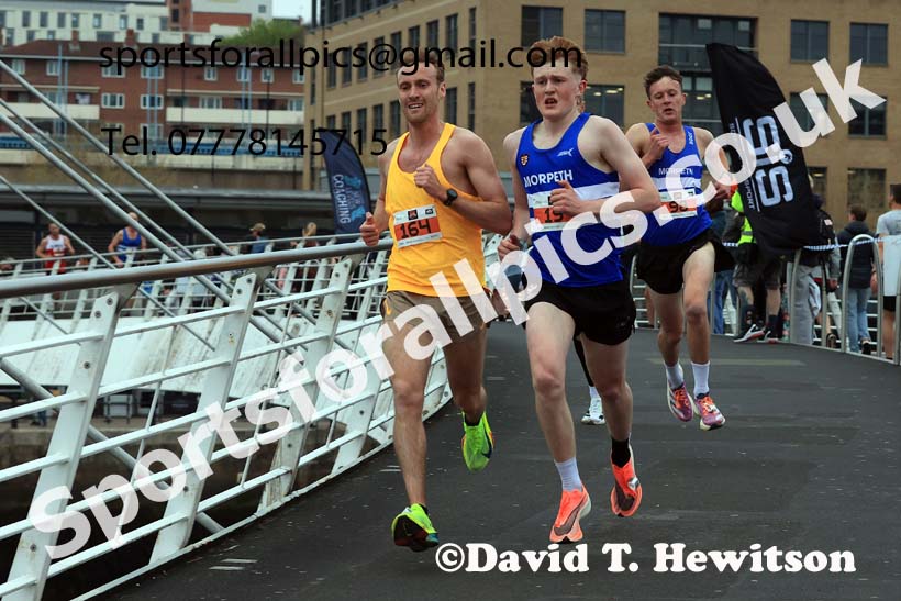 The 2025 Quayside 5k, Newcastle-Gateshead, Wednesday, April 23rd. Photo: David T. Hewitson/Sports for All Pics
